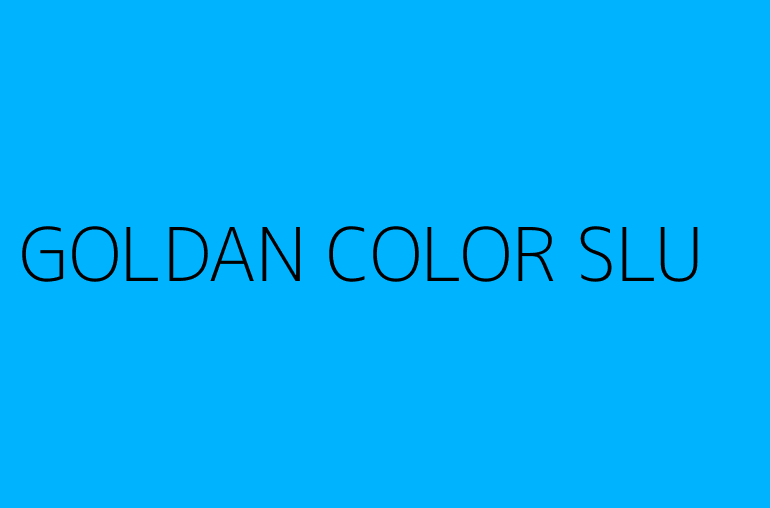 GOLDAN COLOR SLU